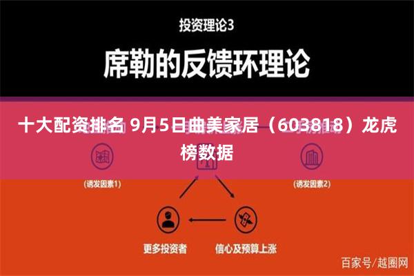 十大配资排名 9月5日曲美家居（603818）龙虎榜数据