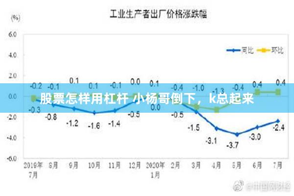 股票怎样用杠杆 小杨哥倒下，k总起来