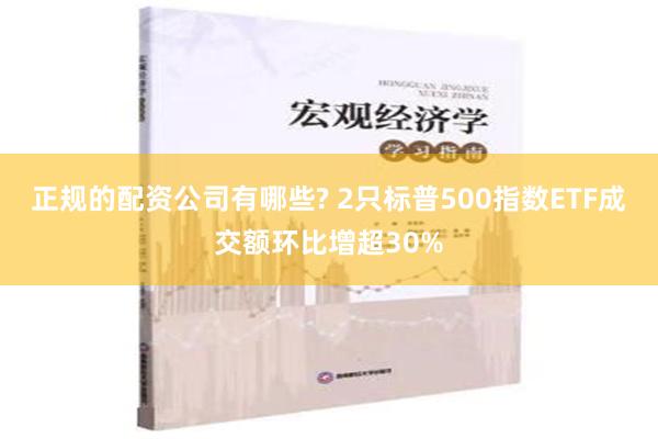 正规的配资公司有哪些? 2只标普500指数ETF成交额环比增超30%